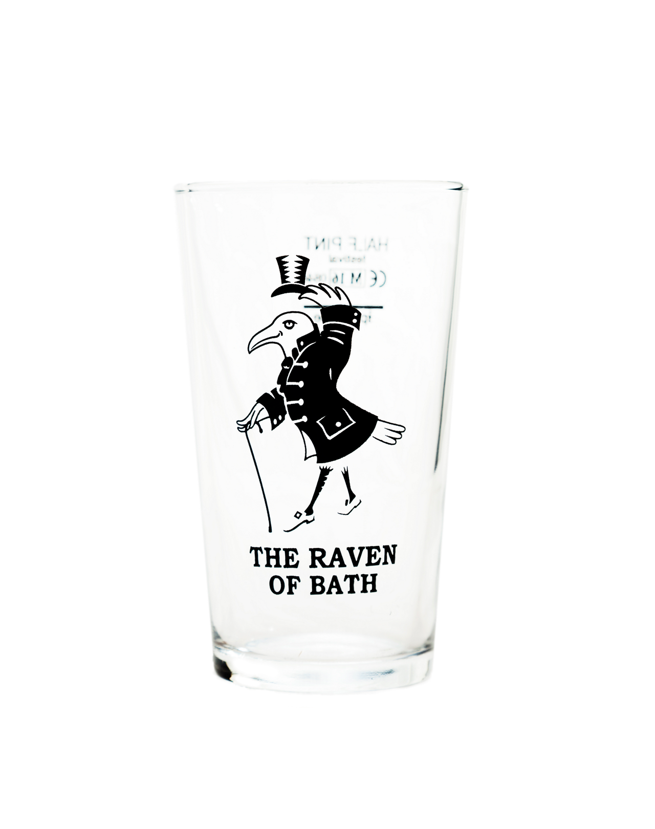 Raven Half Pint Glass